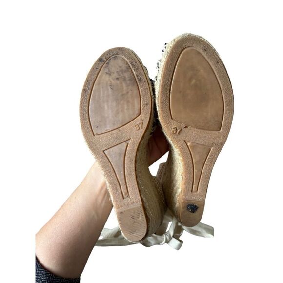 Free People Amalfi Coast Wedge Natural Size EU 37 - Picture 7 of 11